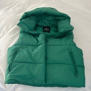 Green Alo vest